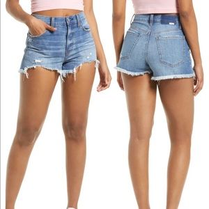 *NWOT* DAZE Troublemaker High Waist Denim Shorts